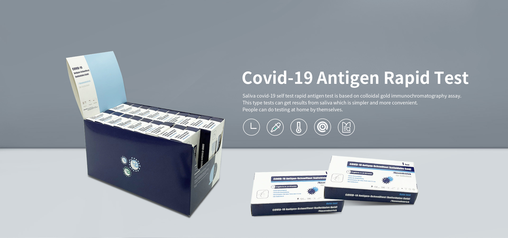 Çin Covid-19 Özünü Sınaq Sürətli Antigen Testi İstehsalçıları