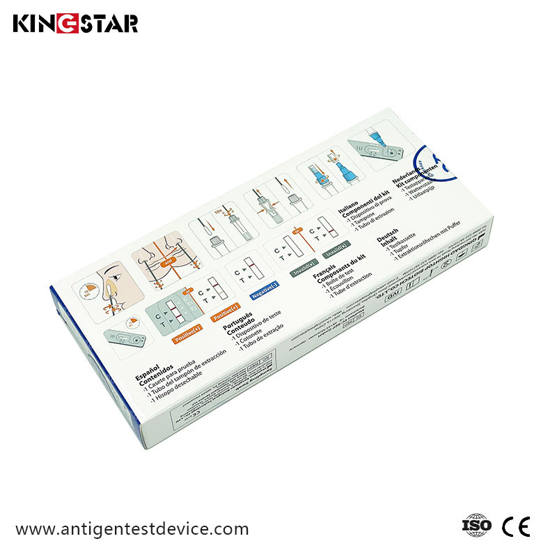 Sürətli Antigen Testi Covid-19 Təhlükəsiz Kolleksiya